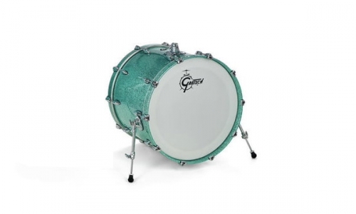 Gretsch Bass Drum NEW Renown Maple 2016 Turquoise Premium Sparkle
