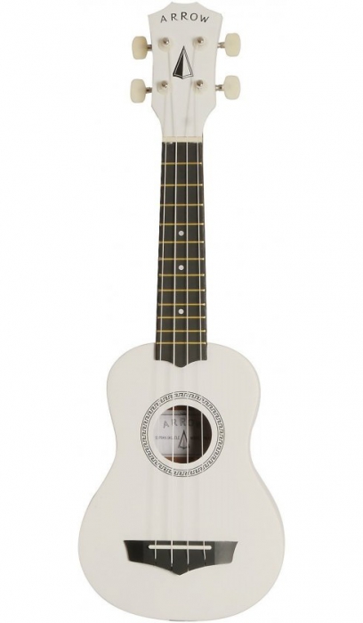 Arrow PB10 WH soprano ukulele with gigbag