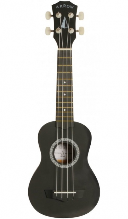Arrow PB10 BK soprano ukulele with gigbag