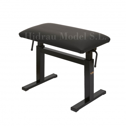 Grenada BM-44HP piano bench, black matt, black upholstery