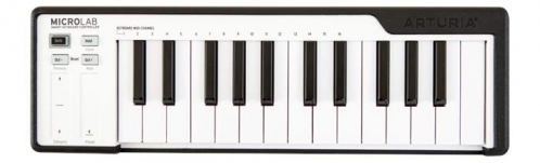 Arturia Microlab keyboard controller, black