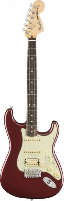Fender American Performer Stratocaster HSS RW Aubergine electric guitar
