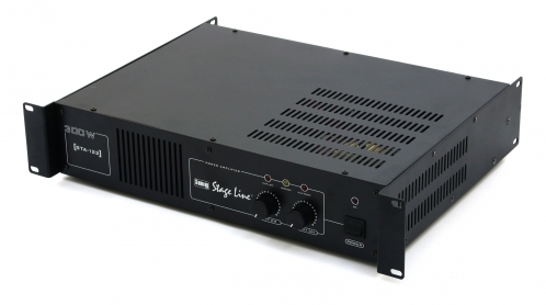 Monacor STA-122 amplifier 2 x 120W RMS/4Ohm
