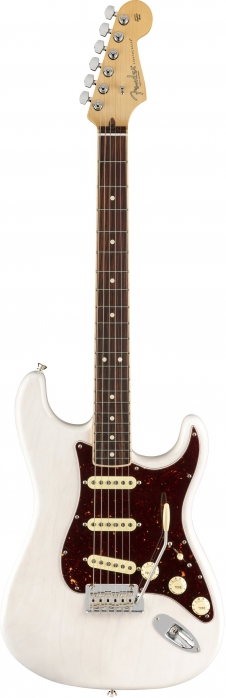 Fender Limited Edition American Pro Stratocaster Channel Bound Neck RW White Blonde electric guitar