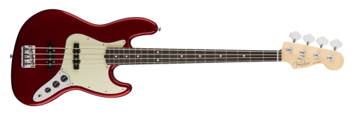Fender American Pro Jazz Bass Rosewood Fingerboard, Candy Apple Red bass guitar