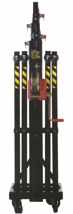 Fantek T-106 Truss Lift - crank-stand for lights, black, 6.3m/225kg