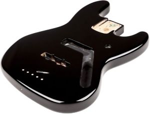 Fender Standard Series Jazz Bass Alder Body, Black bass guitar