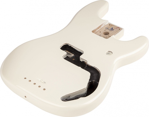 Fender Standard Series Precision Bass Alder Body, Arctic White bass guitar