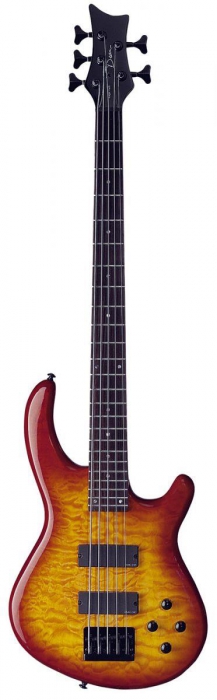 Dean Edge Q5 bass guitar
