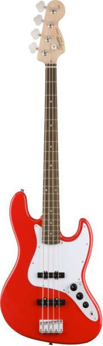 Fender Affinity Series Jazz Bass Rosewood Fingerboard, Race Red bass guitar