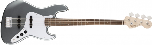 Fender Affinity Series Jazz Bass Rosewood Fingerboard, Slick Silver bass guitar