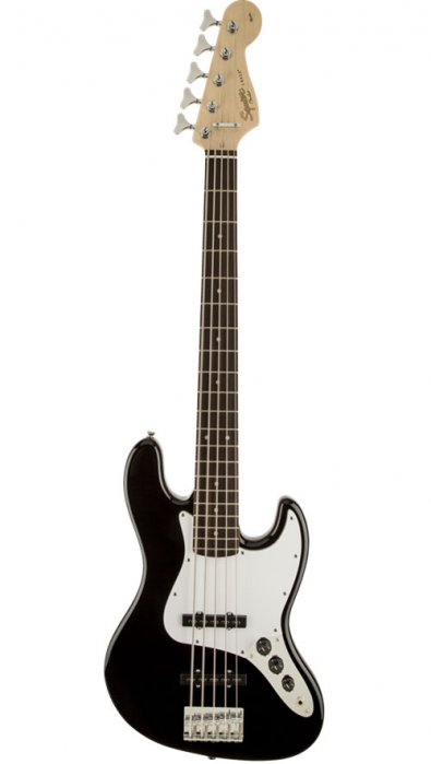 Fender Affinity Series Jazz Bass V, Rosewood Fingerboard, Black bass guitar