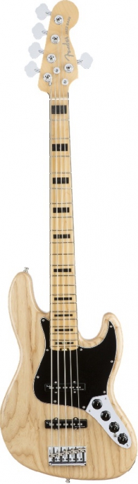 Fender American Elite Jazz Bass V Ash Mn An