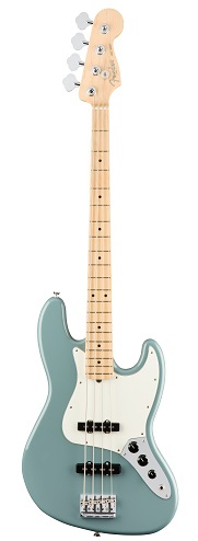 Fender American Pro Jazz Bass Maple Fingerboard, Sonic Gray bass guitar