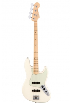 Fender American Pro Jazz Bass V MN Olympic White bass guitar