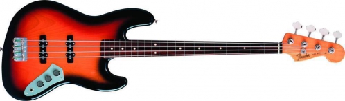 Fender Jaco Pastorius Jazz Bass Fretless, Pau Ferro Fingerboard, 3-Color Sunburst bass guitar