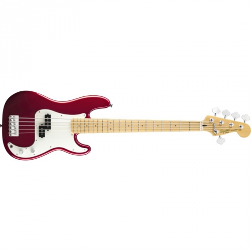 Fender Squier Vintage Modified Precision Bass V Candy Apple Red bass guitar