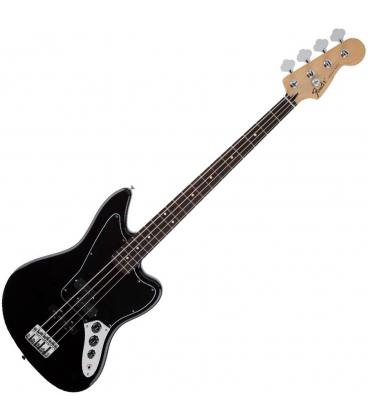 Fender Standard Jaguar Bass, Pau Ferro Fingerboard, Black bass guitar