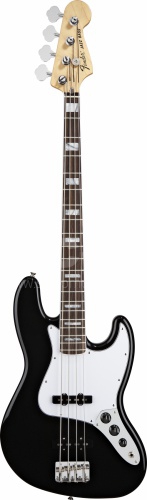 Fender Standard Jazz Bass Maple Fingerboard, Black bass guitar