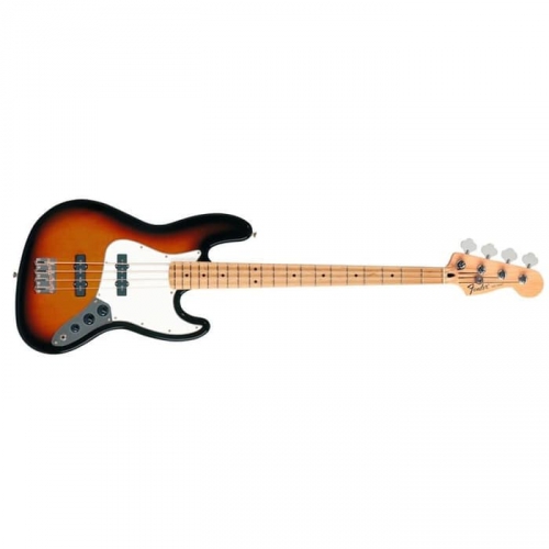 Fender Standard Jazz Bass Maple Fingerboard, Brown Sunburst bass guitar