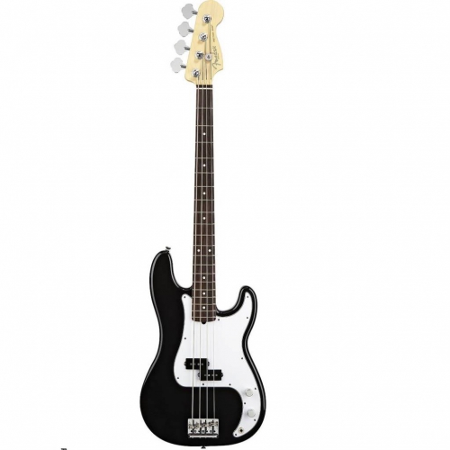 Fender Standard Precision Bass Maple Fingerboard, Black bass guitar