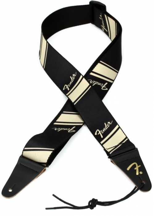 Fender Competition Stripe Strap Gold guitar strap