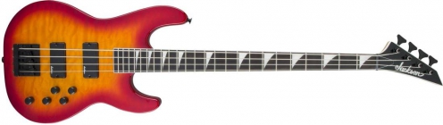 Jackson JS Series Concert Bass JS3Q, Rosewood Fingerboard, Cherry Burst bass guitar
