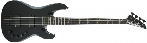 Jackson USA Signature David Ellefson Concert Bass CB IV, Ebony Fingerboard, Satin Black bass guitar