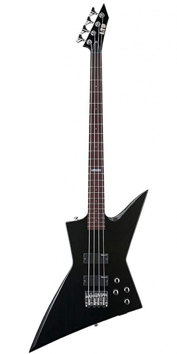 LTD EX 104 BLK bass guitar