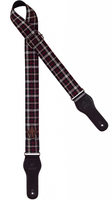 Ortega OCS-140 guitar strap Scottish Dark