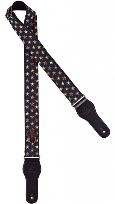 Ortega OCS-110 guitar strap Stars