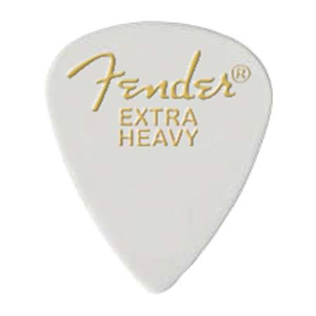 Fender 351 shape classic extra heavy white pick