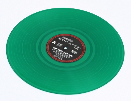 Rane Serato Scratch Vinyl Green