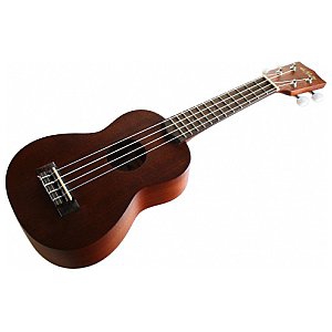 Kala Solid Top Mahogany soprano ukulele with cover