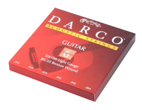 Darco D5100 acoustic guitar strings 12-54