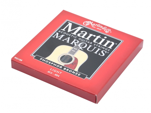 Martin M2100 acoustic guitar strings 12-54 Martin M2100 acoustic guitar strings 12-54