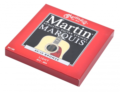 Martin M1100 Marquis 80/20 Bronze Acoustic Guitar Strings (12-54)