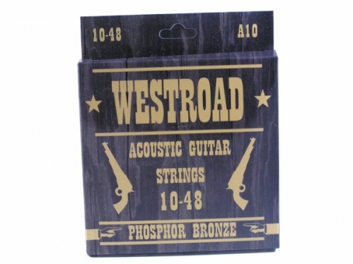 West Road A10 acoustic guitar strings 10-48