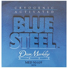 Dean Markley 2676 Blue Steel Bass MED bass guitar strings 50-105