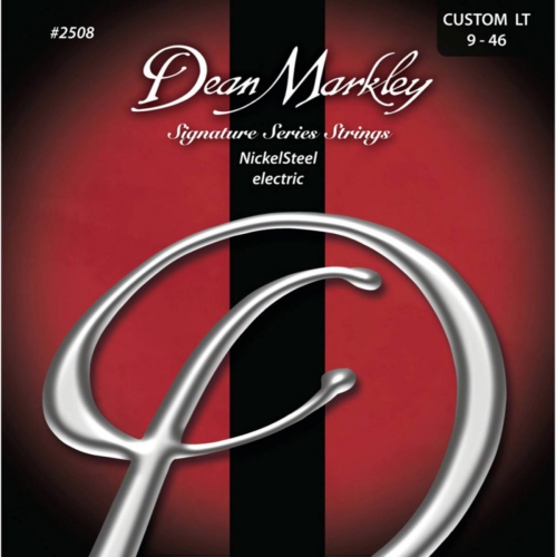 Dean Markley 2508 CLT NSteel electric guitar strings 9-46, 3-pack