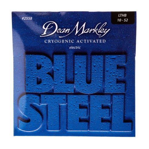 Dean Markley 2558-3PK Blue Steel LTHB electric guitar strings 10-52