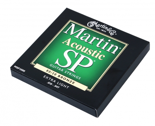 Martin MSP3000 Bronze Acoustic Guitar Strings 10-47