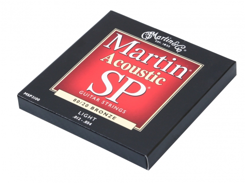 Martin MSP3100 Bronze Acoustic Guitar Strings 12-54