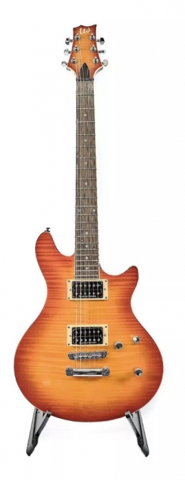 LTD PB-401 FM Amber Sunburst electric guitar