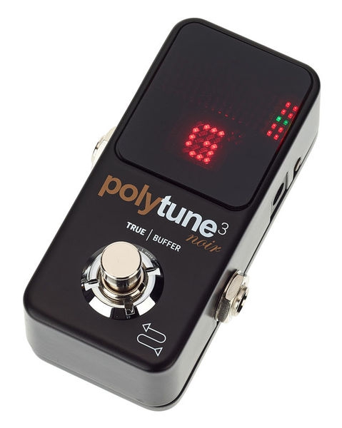 TC electronic PolyTune 3 NOIR guitar tuner