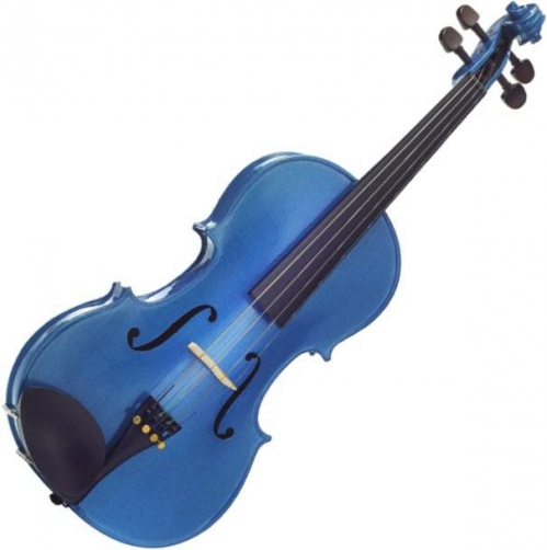 Stentor SR-1441ABQ Harlequin 16″ viola set, blue