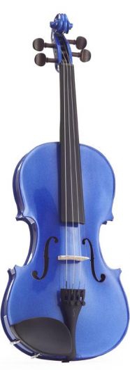 Stentor 1401ABU Harlequin 1/4 violin, blue