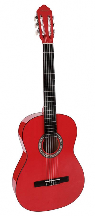 Salvador Kids CG-144-RD 4/4 classical guitar, red