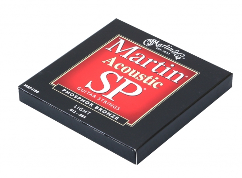 Martin MSP4100 Phosphor Bronze Acoustic Guitar Strings 12-54