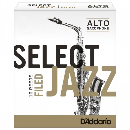 Rico Jazz Select Filed 4M alto saxophone reeds